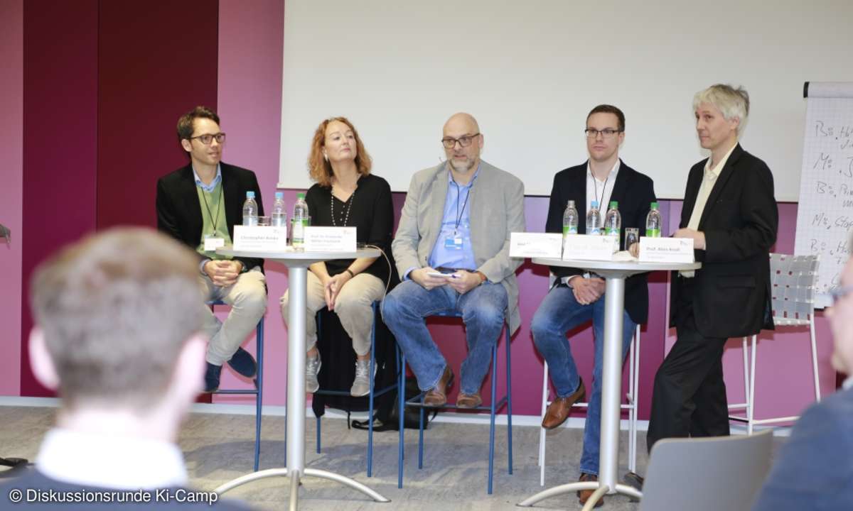 Diskussionsrunde Ki-Camp