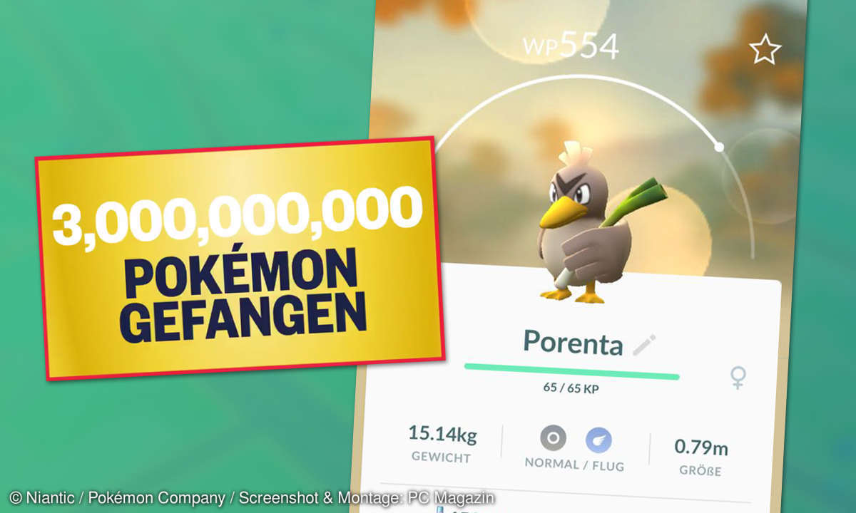 Pokemon GO Porenta Event Belohnung