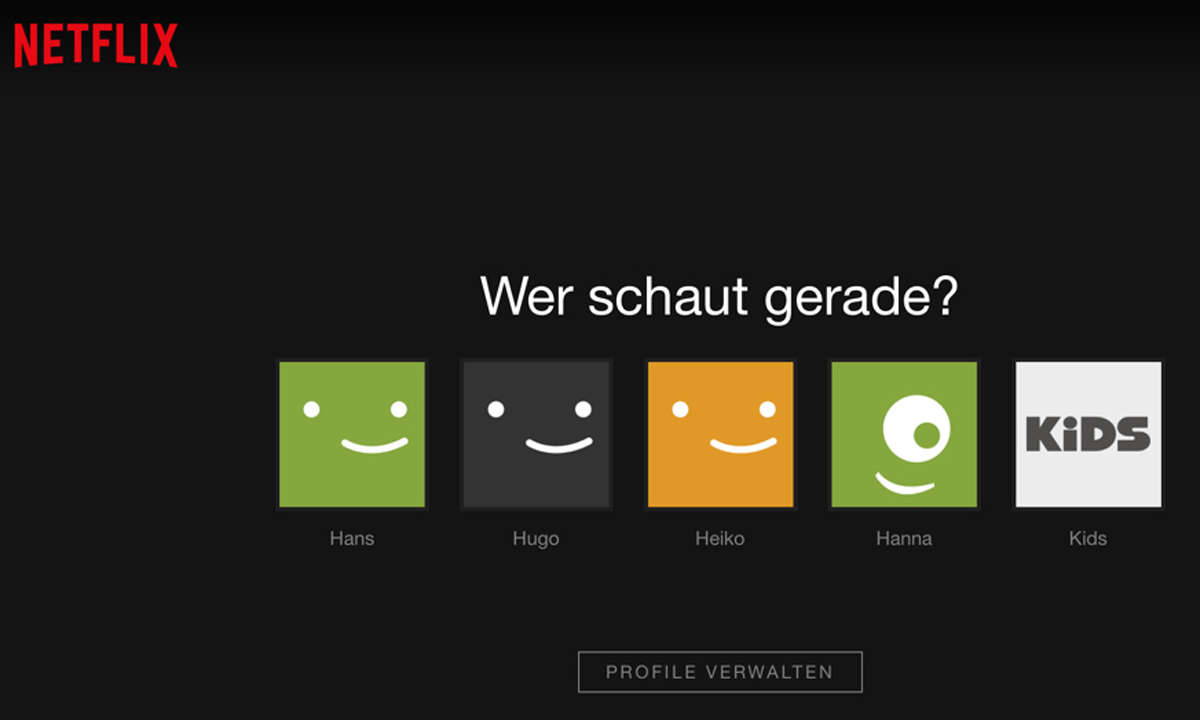 Netflix-Account teilen legal