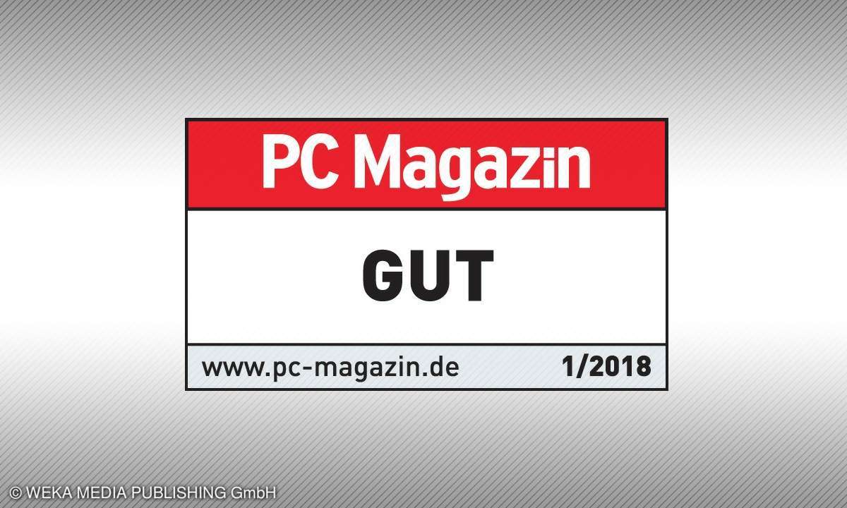 Testsiegel connect-living.de 1/2018 gut
