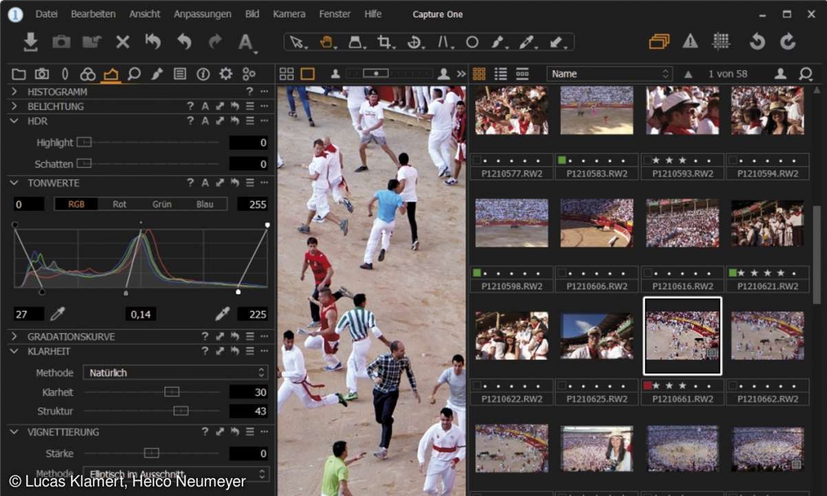 Capture One Pro Bildverwaltung