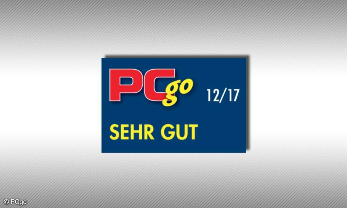 Testsiegel PCgo 12_17 sehr gut