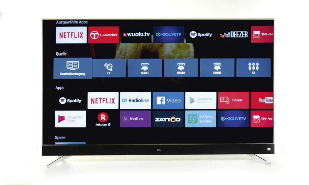 LCD-Fernseher Test TCL U55C7006