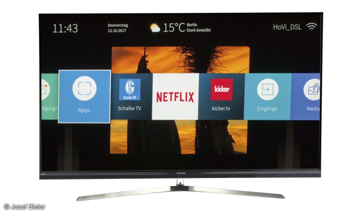 LCD-Fernseher Test Hisense H55NU8700