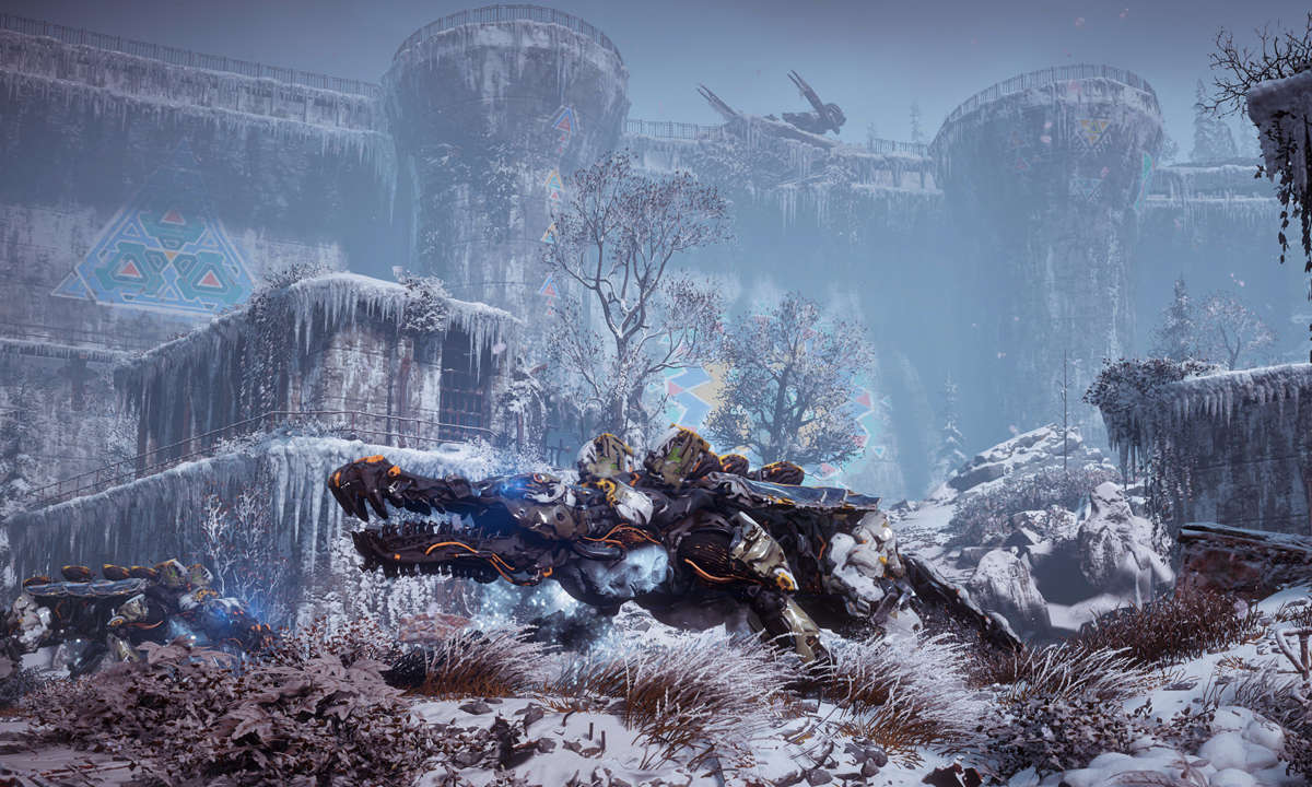 Horizon Zero Dawn: The Frozen Wilds im Tes