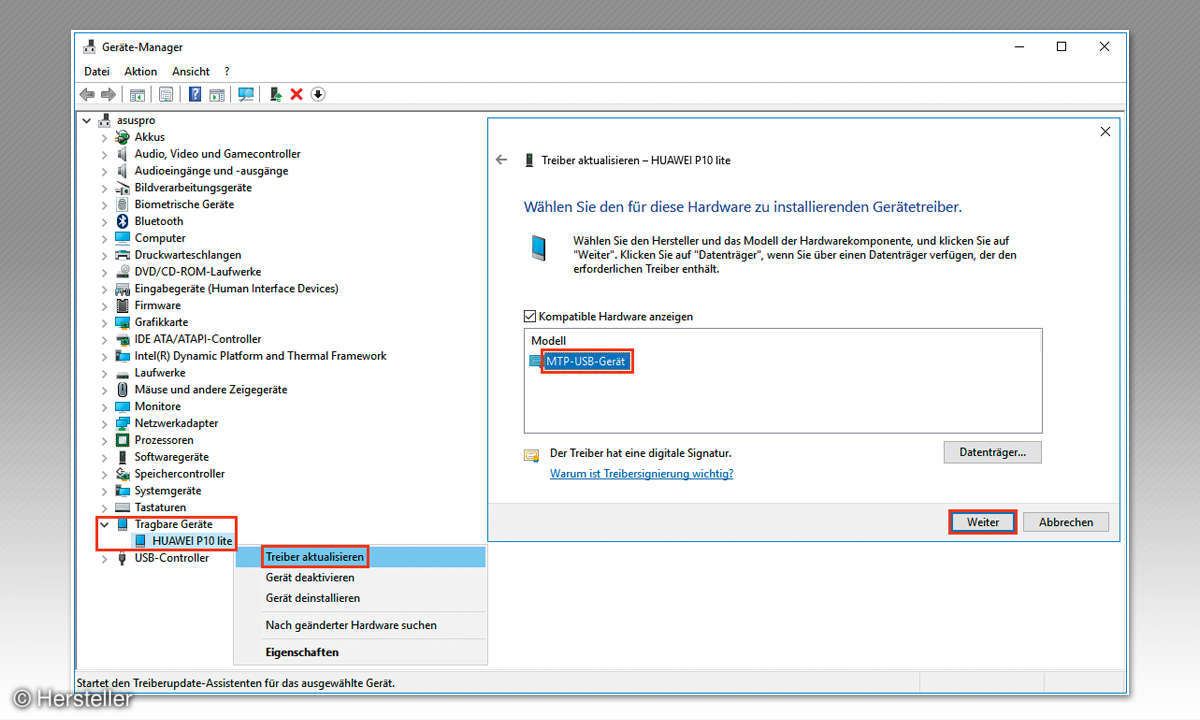 Windows Tipps & Tricks: Treiber für Smartphone
