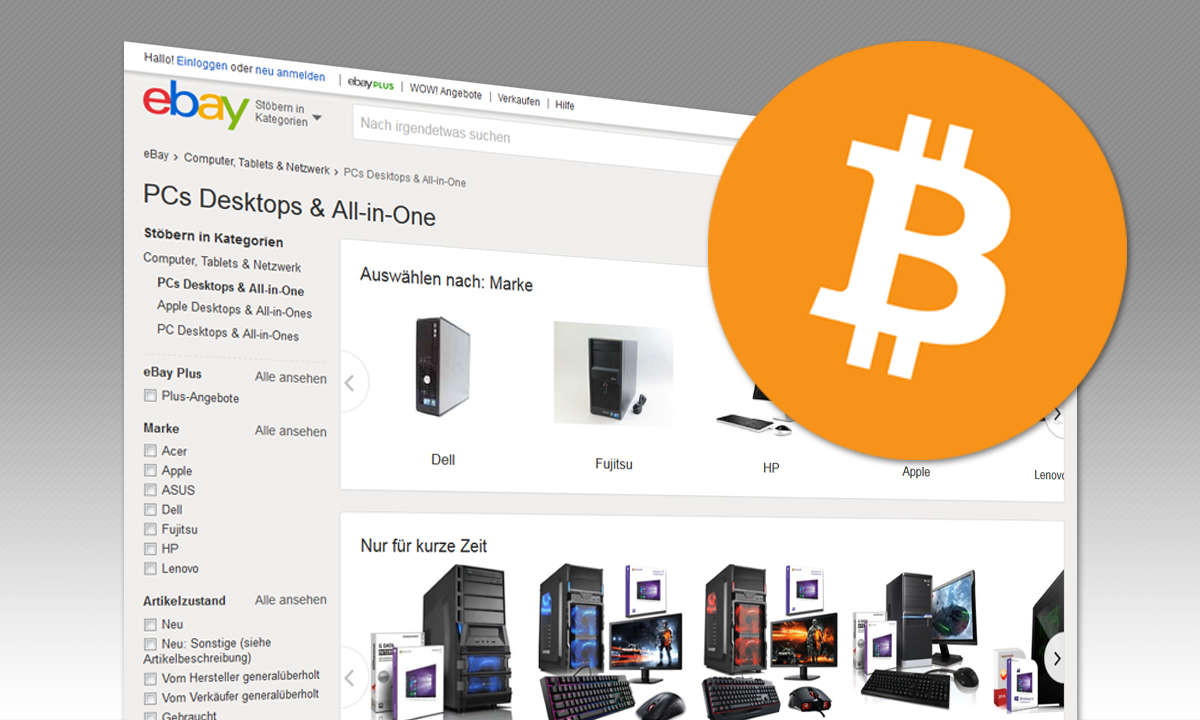 ebay bitcoin zahlungsmittel