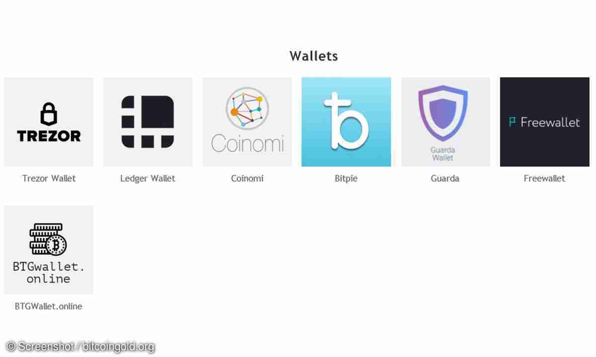 Bitcoin Gold Mining: Wallet, Pool und Miner-Tool einrichten - connect-living