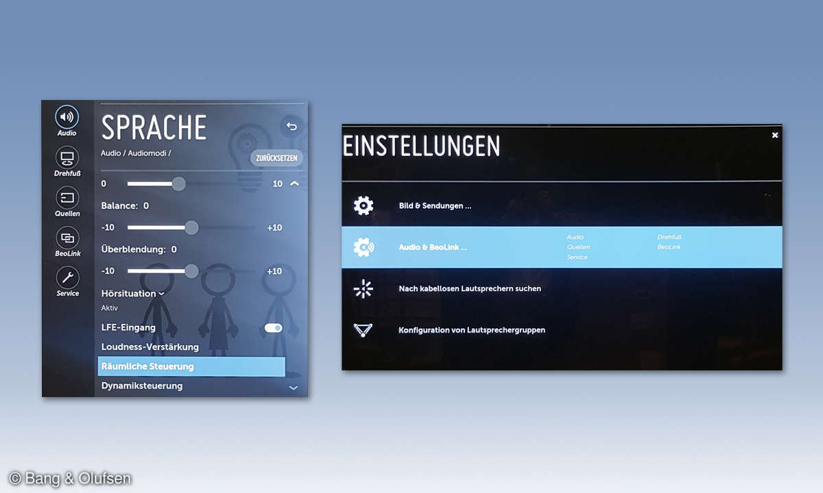 Bang & Olufsen BeoVision Eclipse 55 Screens