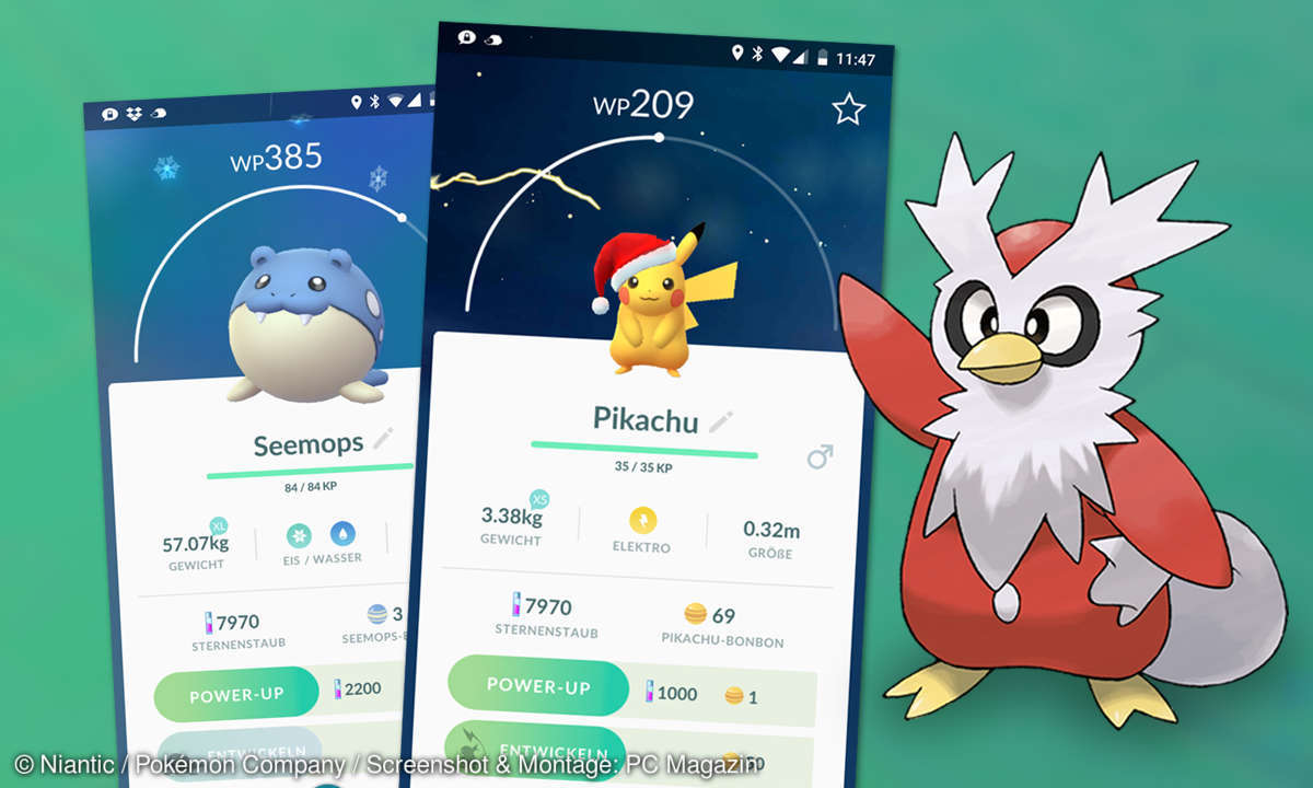 Pokémon GO Weihnachts Event 2017