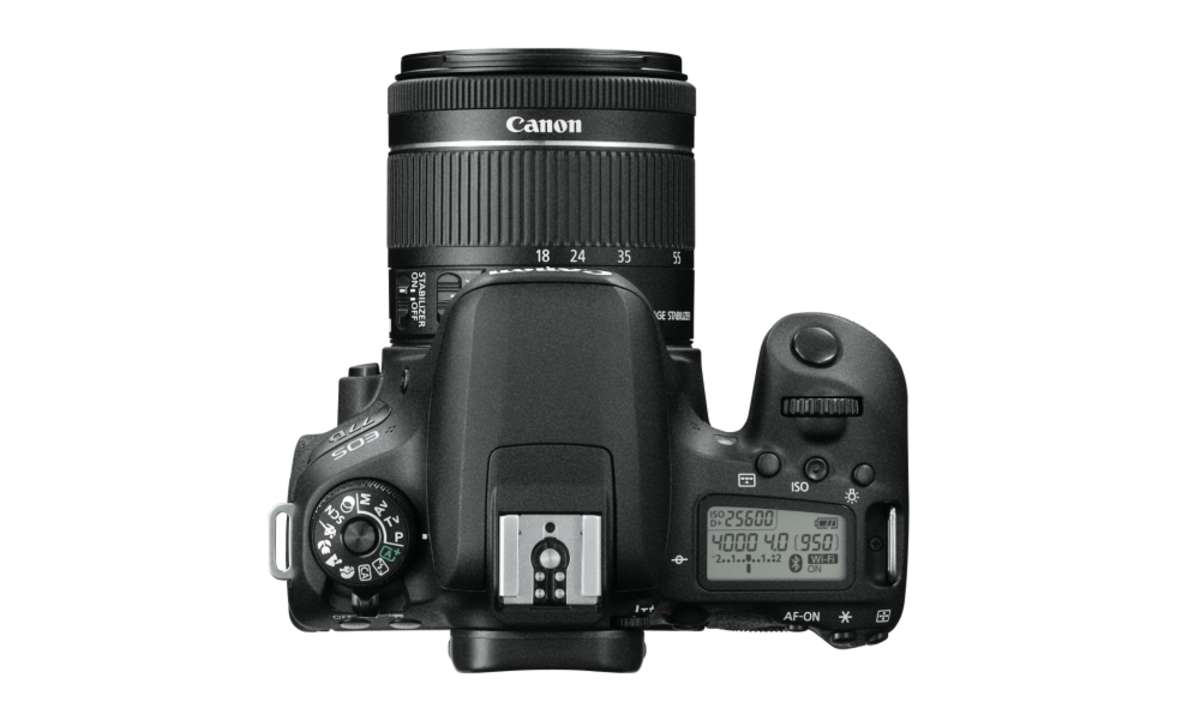 Canon EOS 77D oben