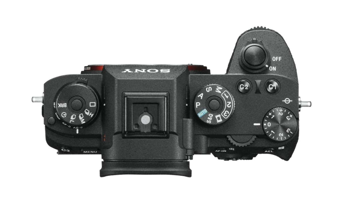 Sony Alpha 9 oben