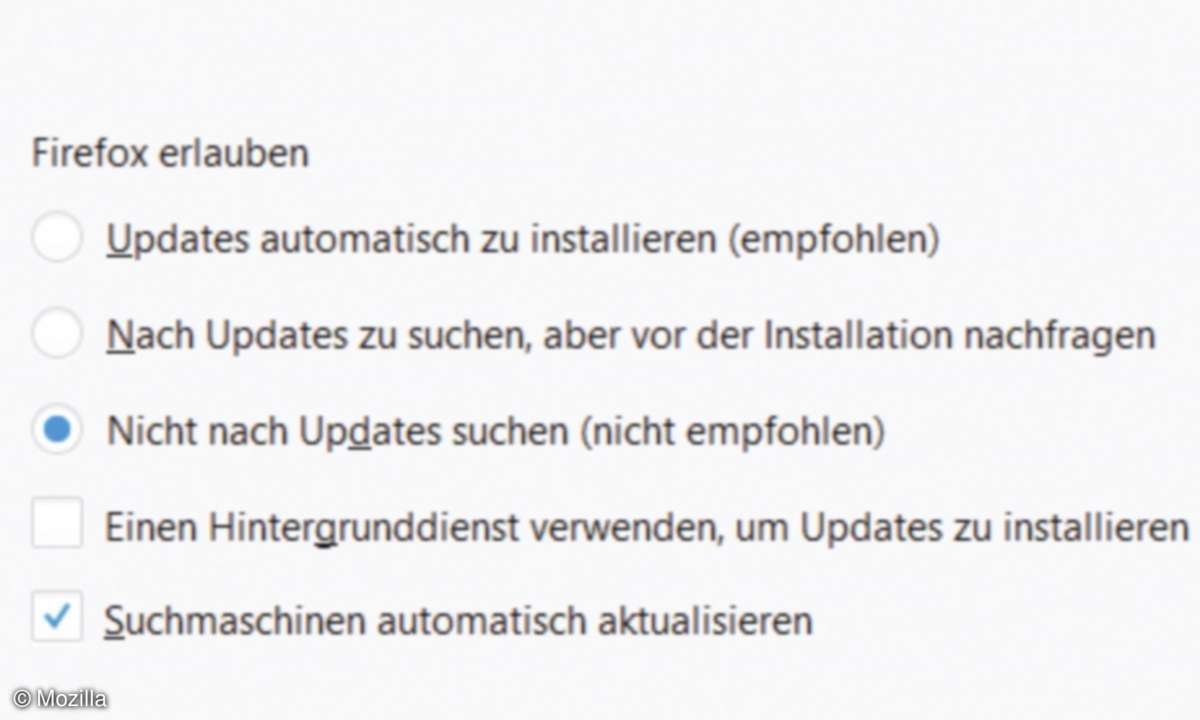 Mozilla Firefox 57 Browser erlauben