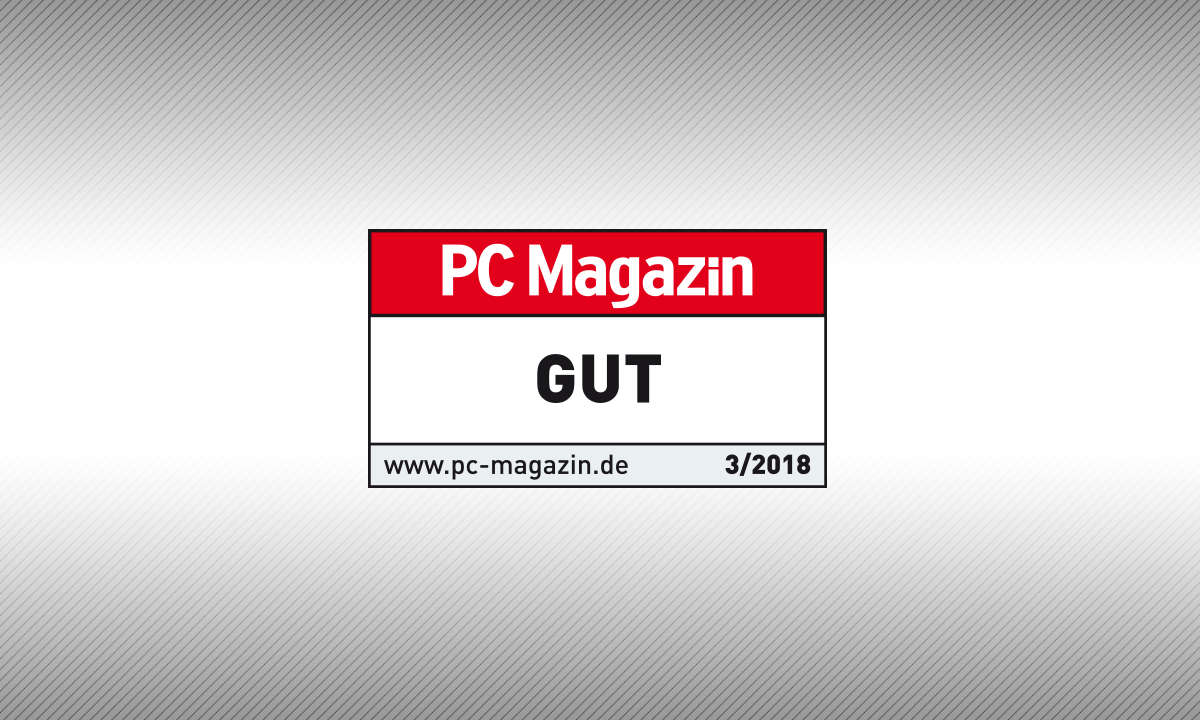 Testsiegel gut PCM 3/18