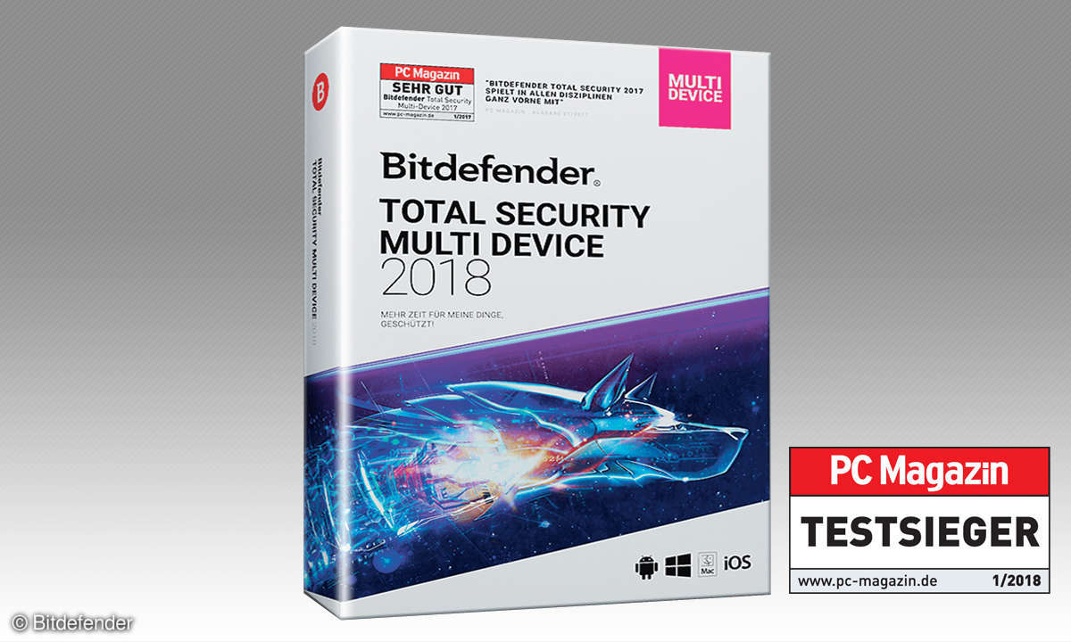 Platz 01. Bitdefender Total Security Multi Device 2018