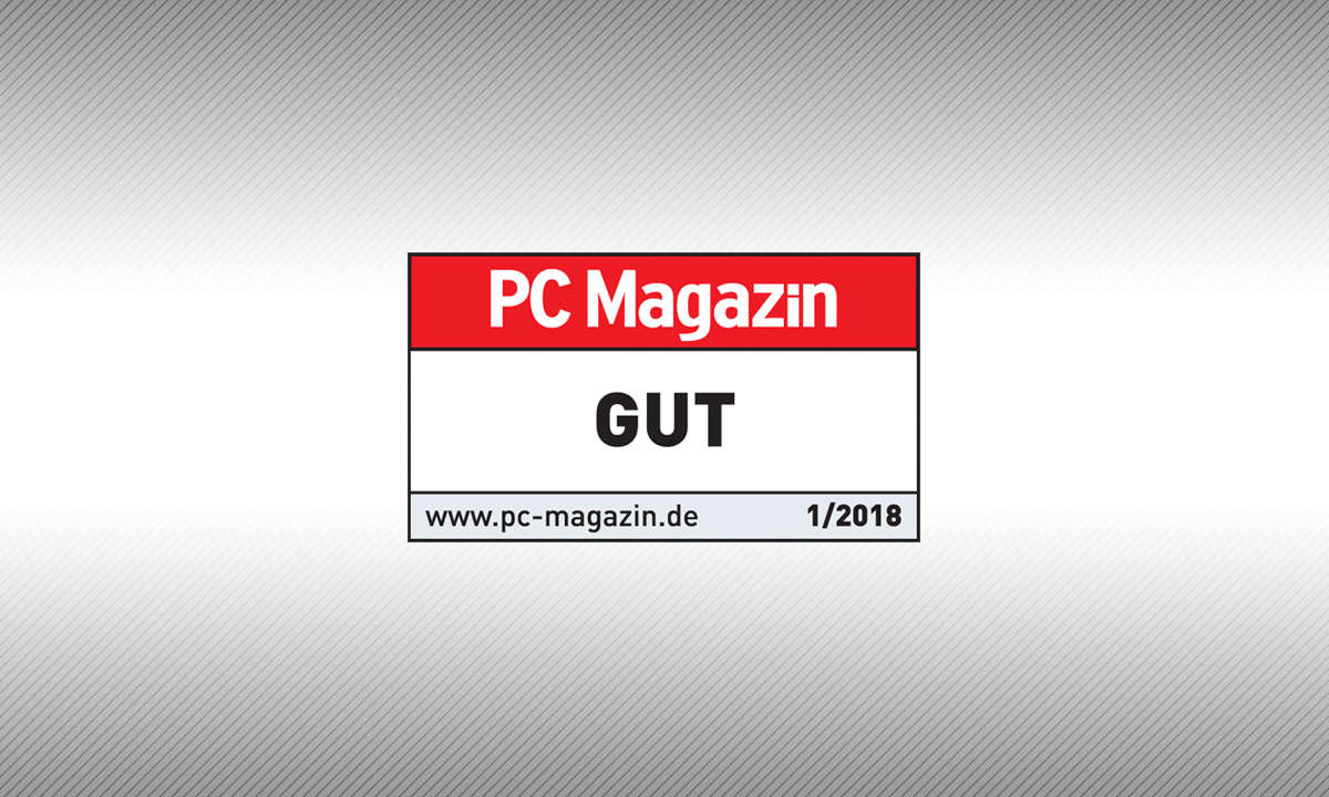 Testsiegel PC Magazin AOC Monitor 1/18
