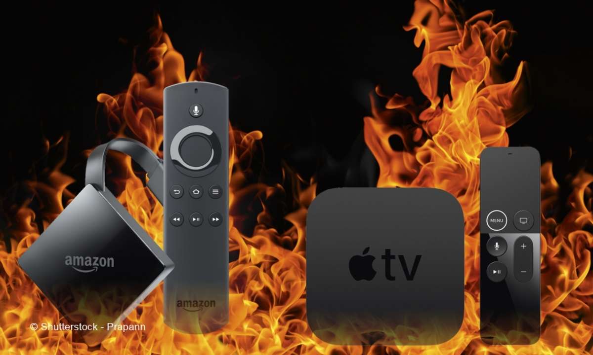 Amazon Fire TV 4K HDR und Apple TV 4K Aufmacher Shutterstock 520978447