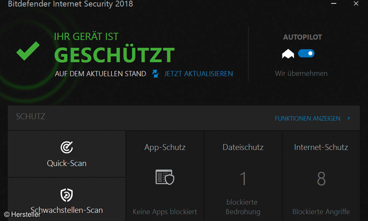 Was ist sicher? Bitdefender
