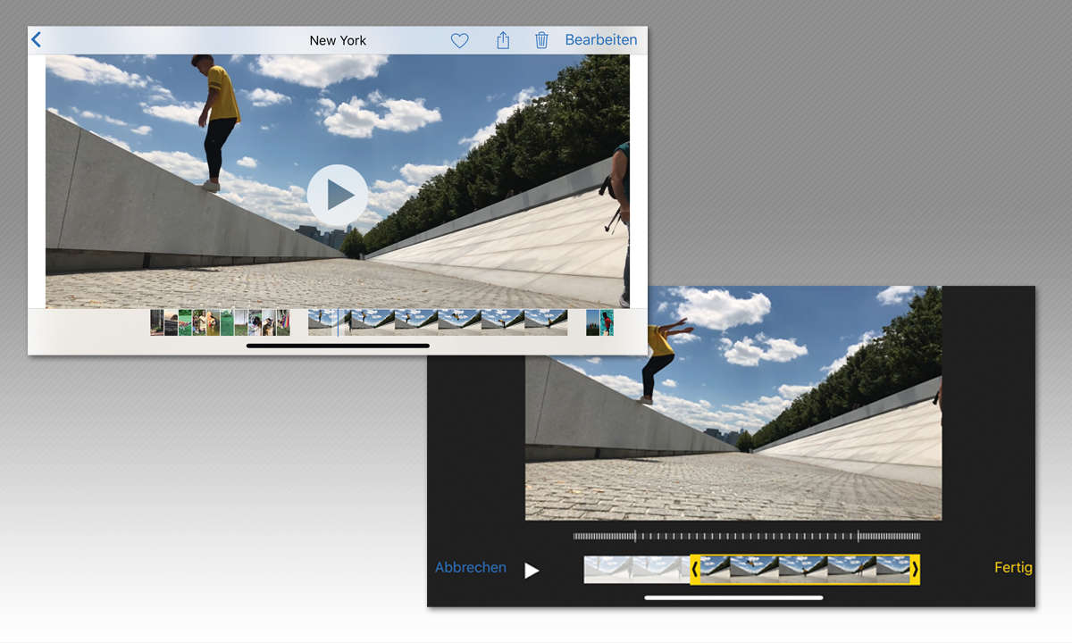 Smartphone Video: bearbeiten