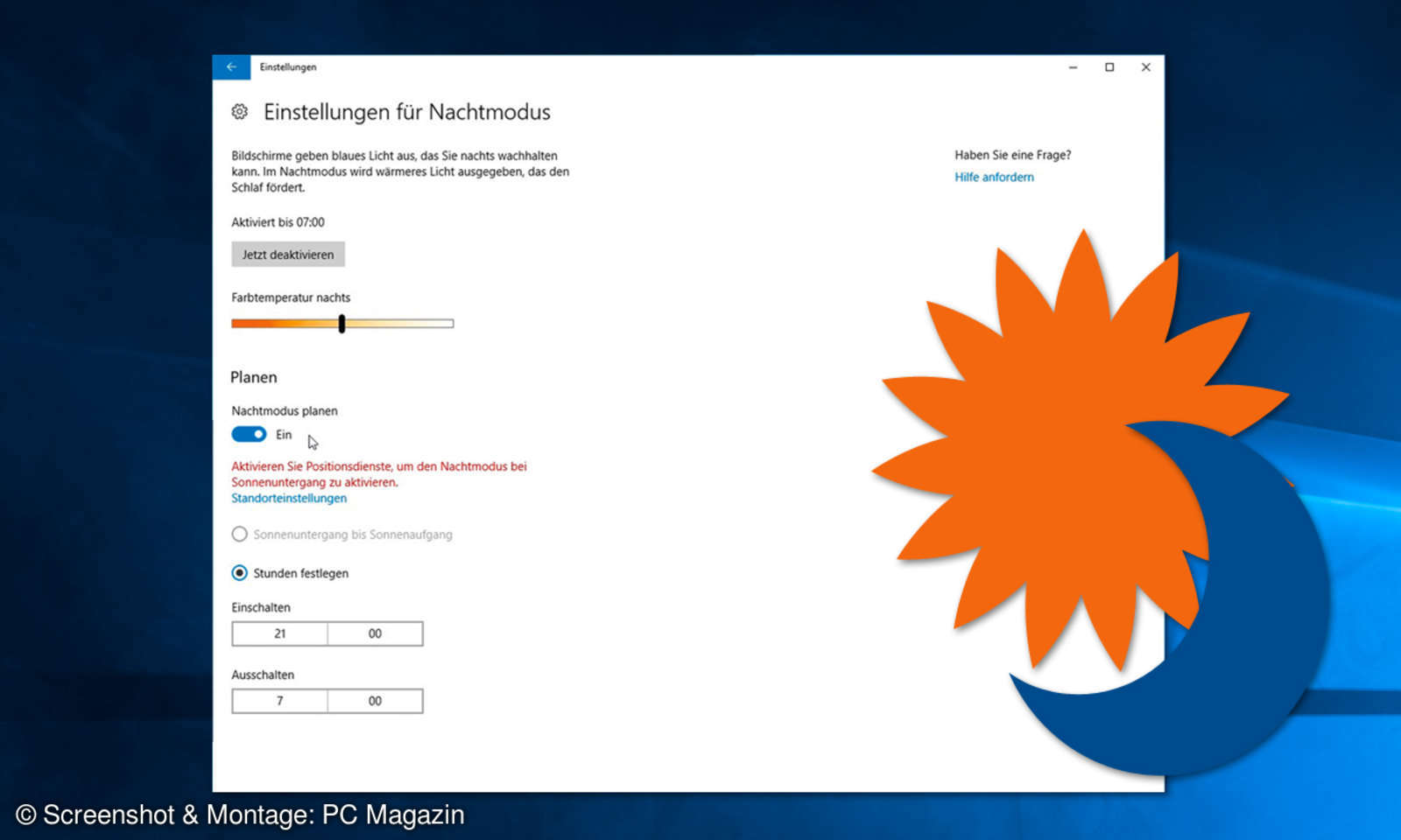 Windows 10 Nachtmodus Lässt Sich Nicht Aktivieren www.connect-living.de
