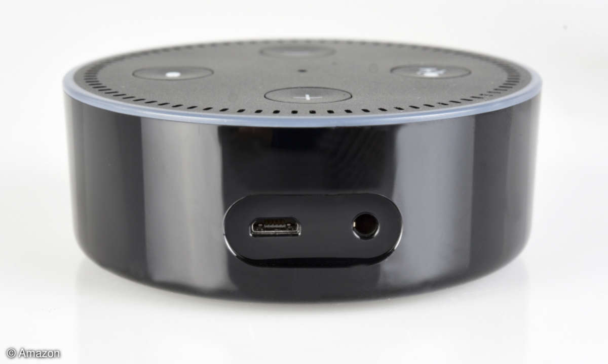 Amazon Echo Dot Anschlüsse