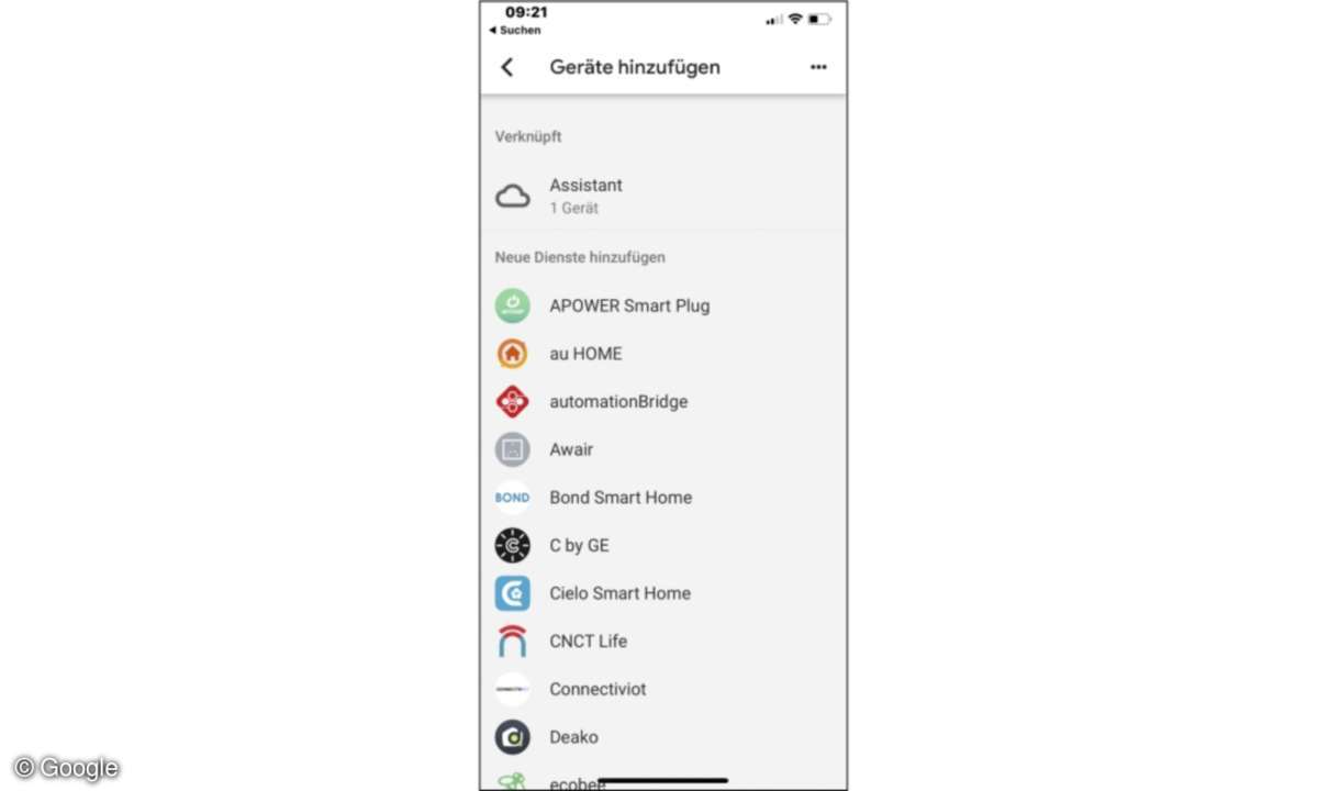 Google Home App