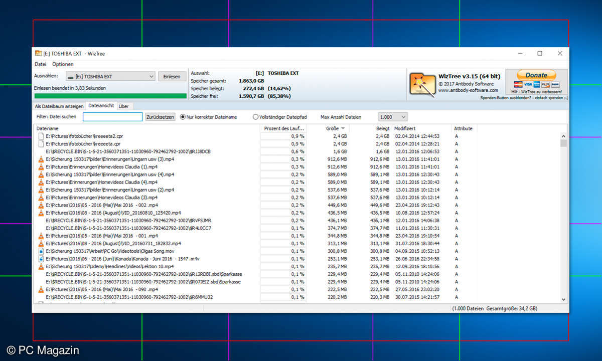 WizTree Dateimanager