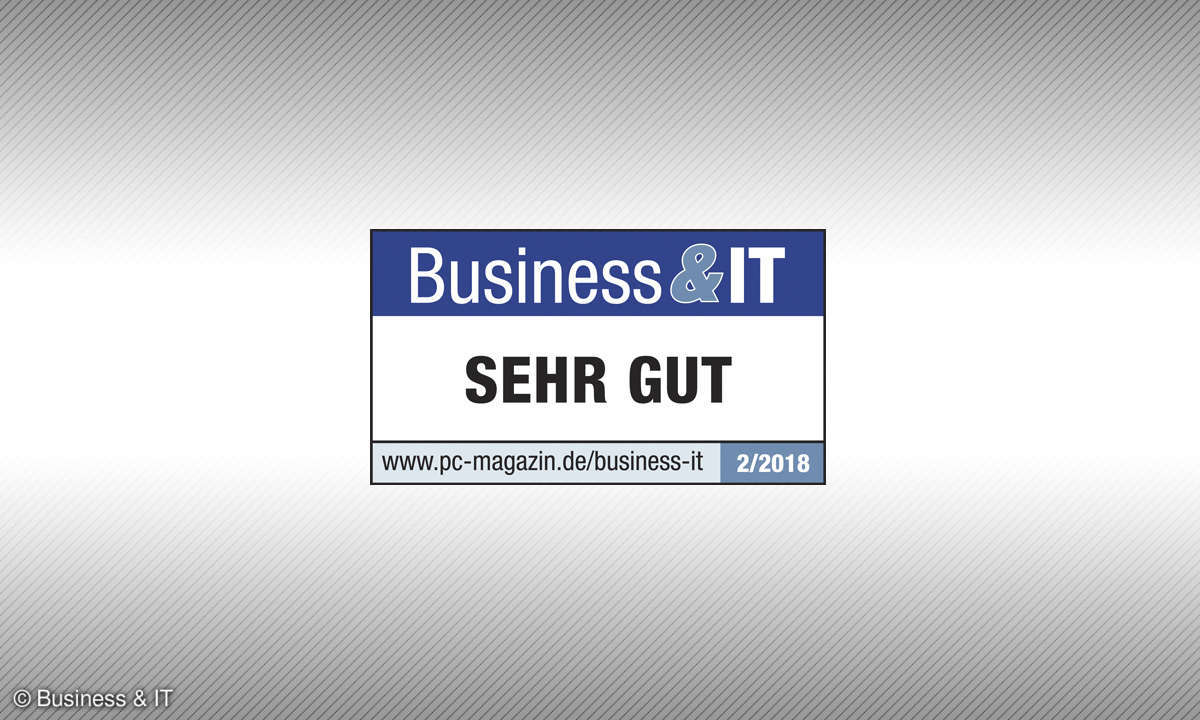Testsiegel sehr gut 2_18 Business IT