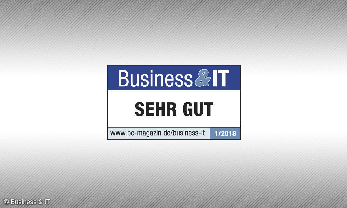 Testsiegel sehr gut 1_18 Business IT