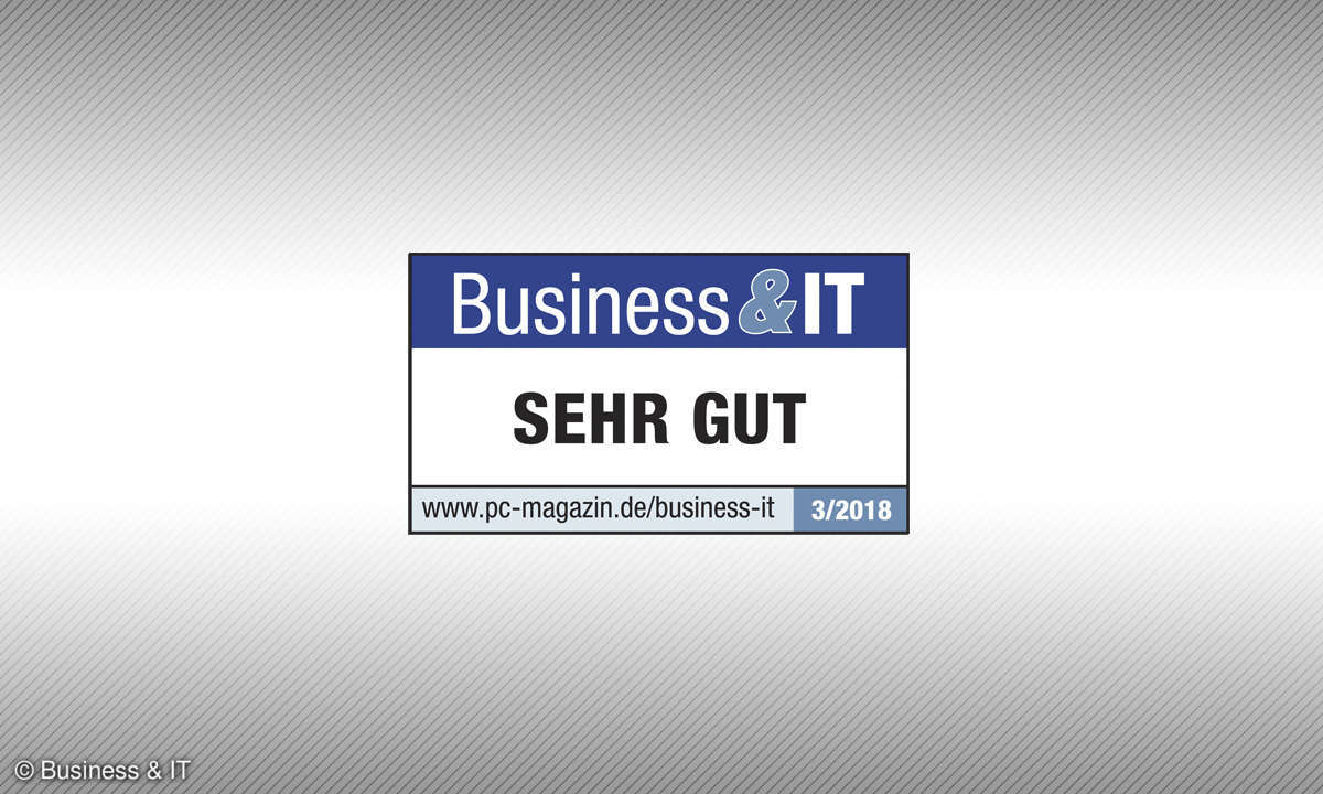 Testsiegel sehr gut 3_18 Business IT