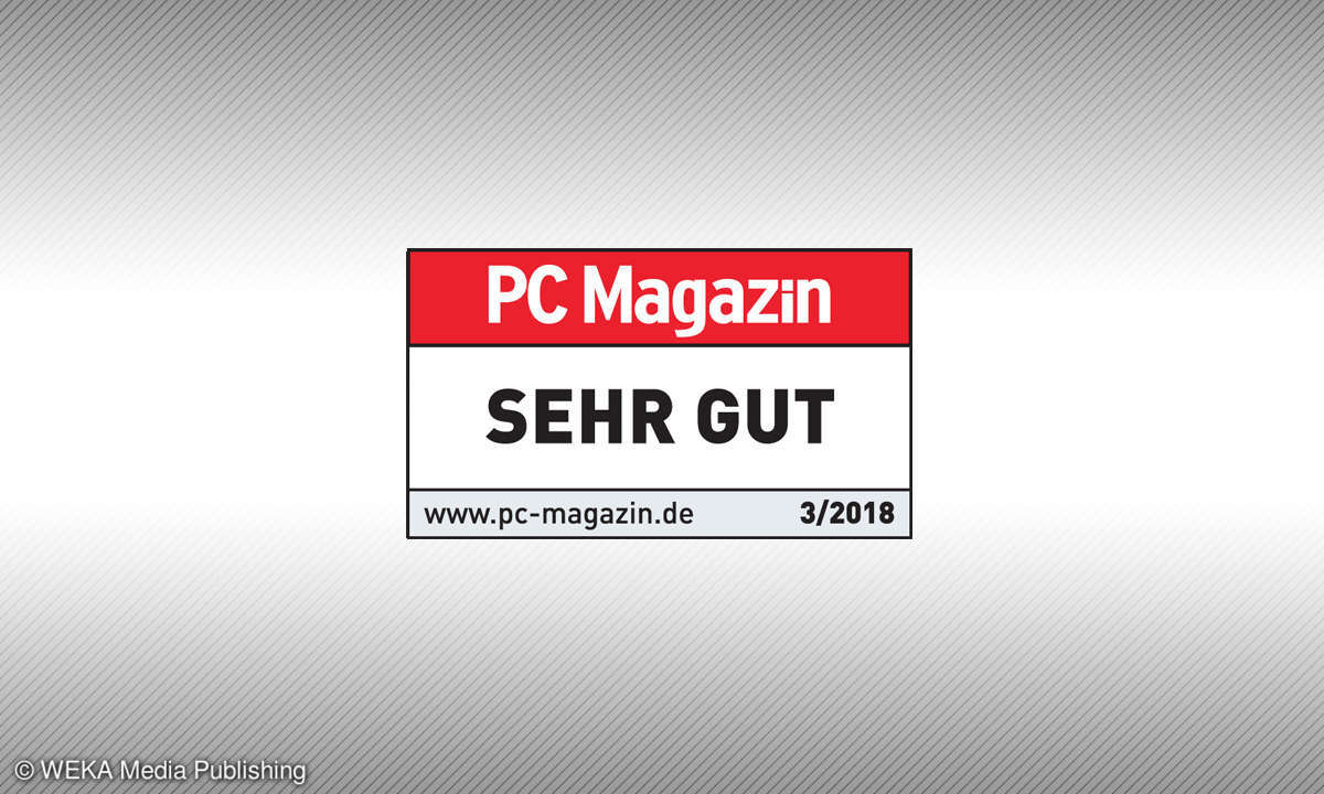 Testsiegel PCM 3/18 sehr gut