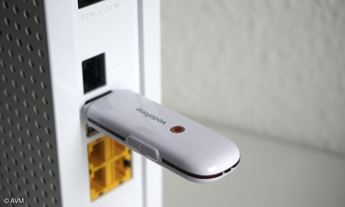 LTE-Stick an Fritzbox