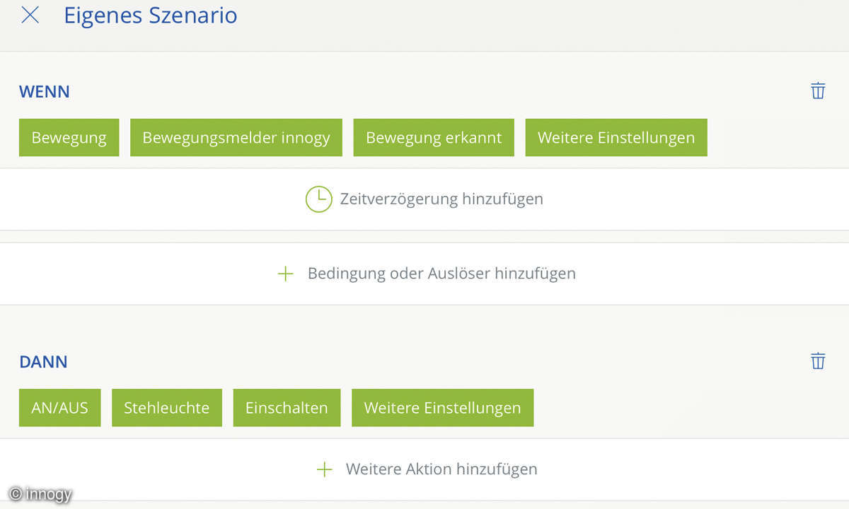 innogy smart home regeln