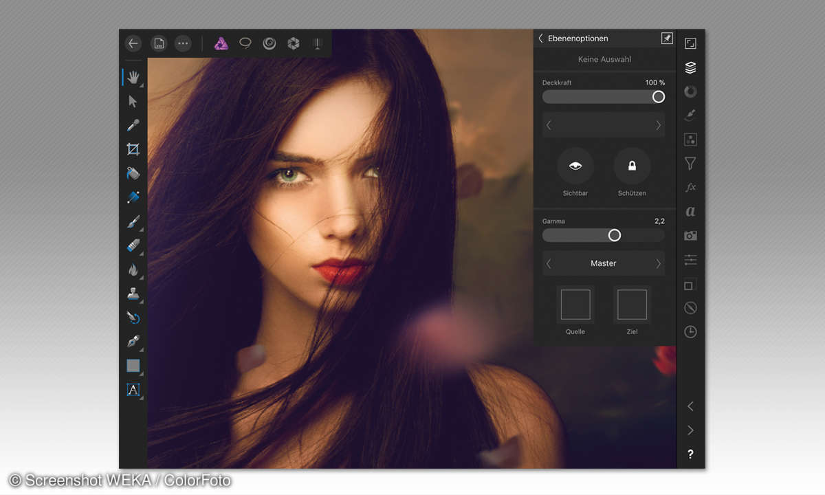 Bildbearbeitung mobil - Affinity Photo