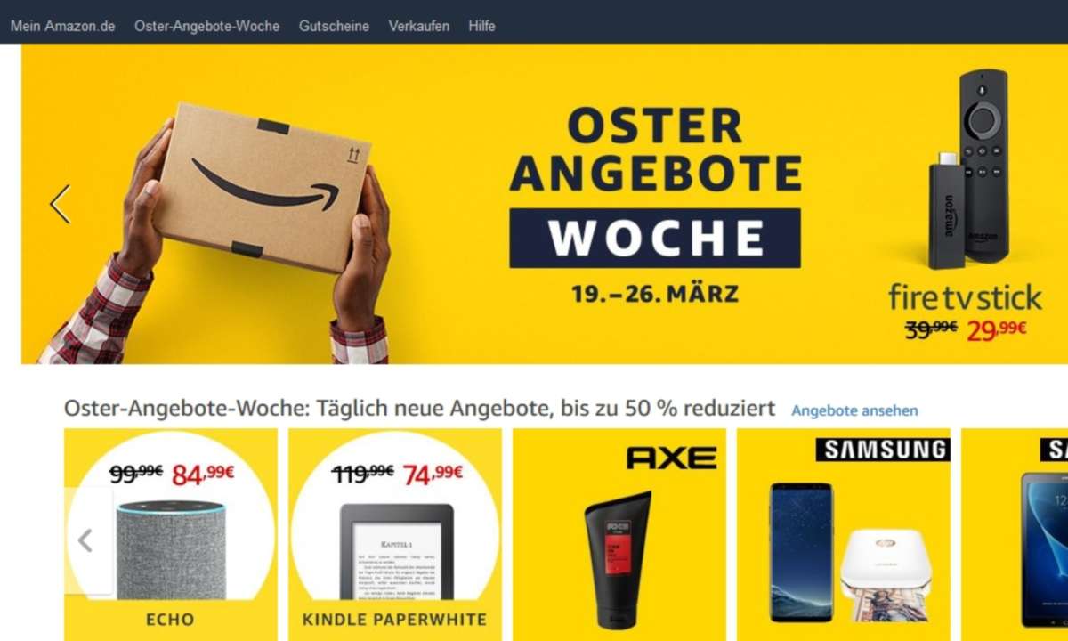 Amazon: Oster-Angebote-Woche