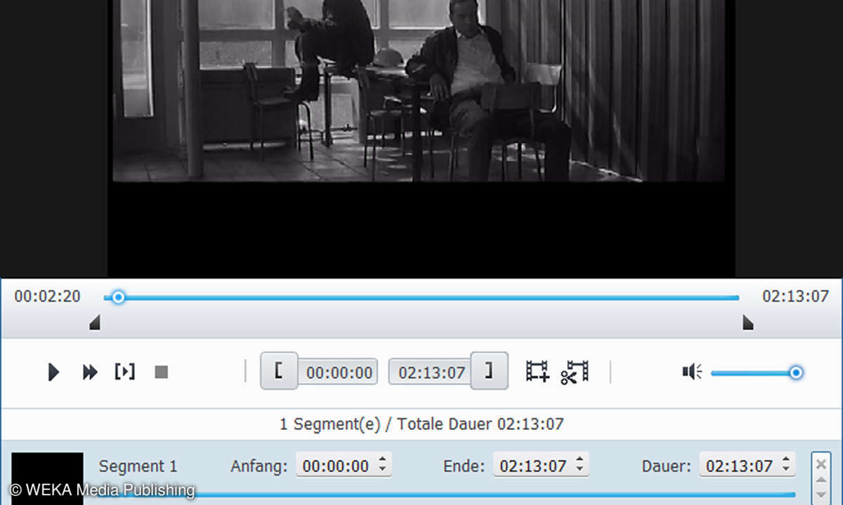 Tipard Total Media Converter - Video-Schnittoption