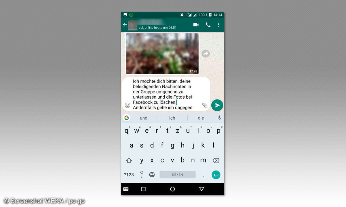 Schutz vor Cybermobbing - nicht auf Attacken einsteigen