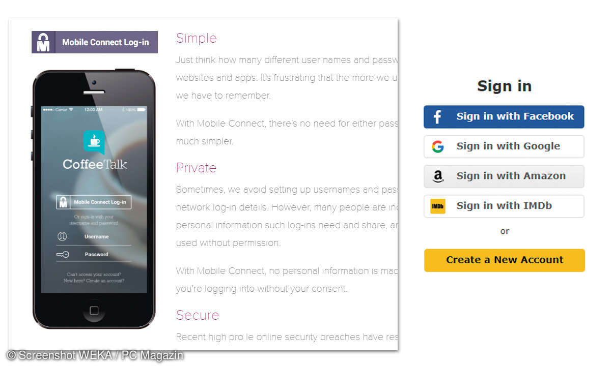 Login per SMS: Mobile Connect & andere Verfahren