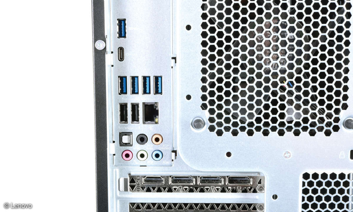 Lenovo Legion Y720 Tower - Anschlüsse