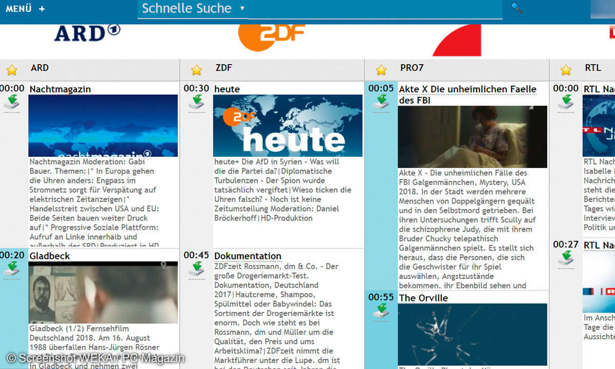 Online-Videorekorder: OTR