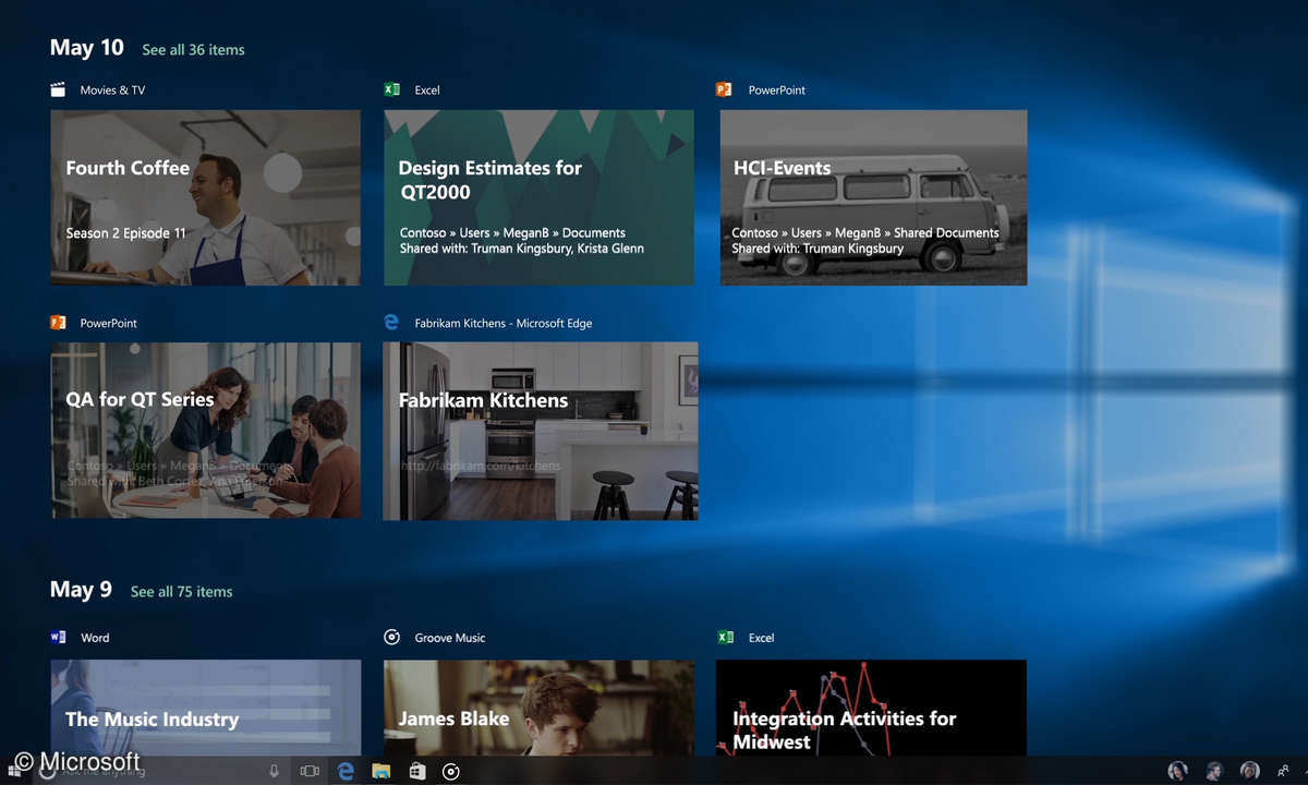 Windows 10 Spring Creators Update Timeline
