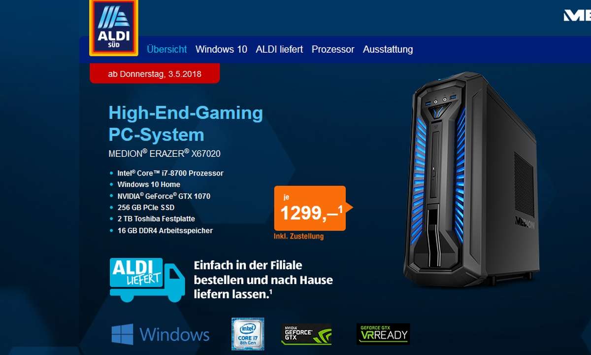 Medion Erazer X67020