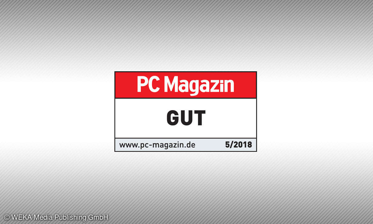 Testsiegel PC-Magazin - gut