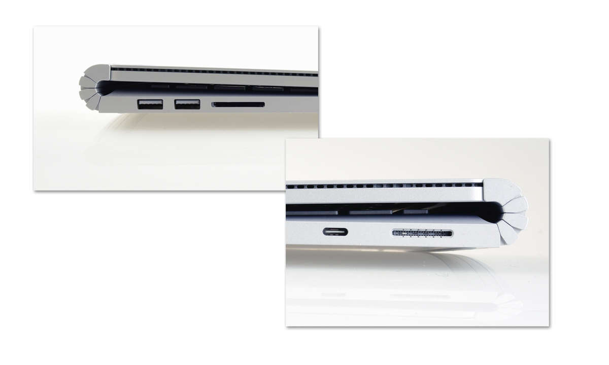 Microsoft Surface Book 2 - Anschlüsse