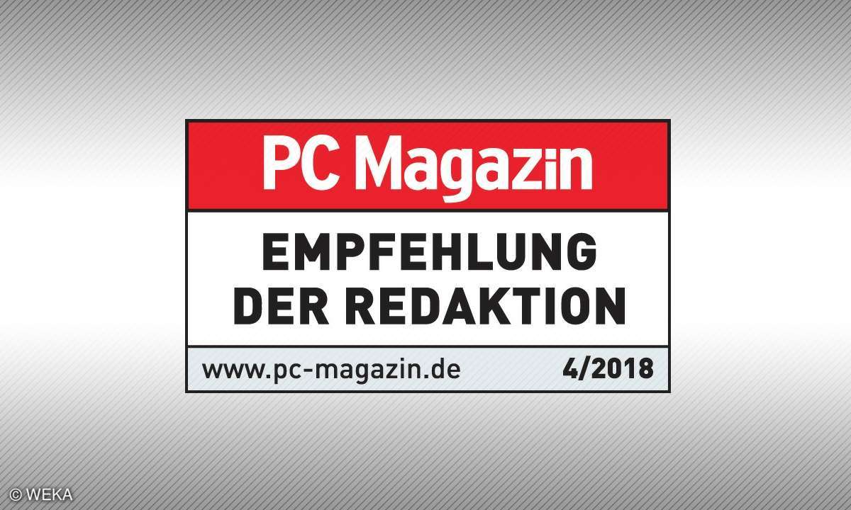 PC Magazin Empfehlung der Redaktion 3/18