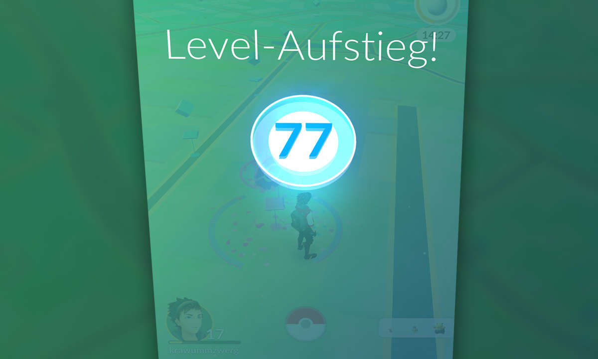 Pokemon GO Trainer Level Erhoehung