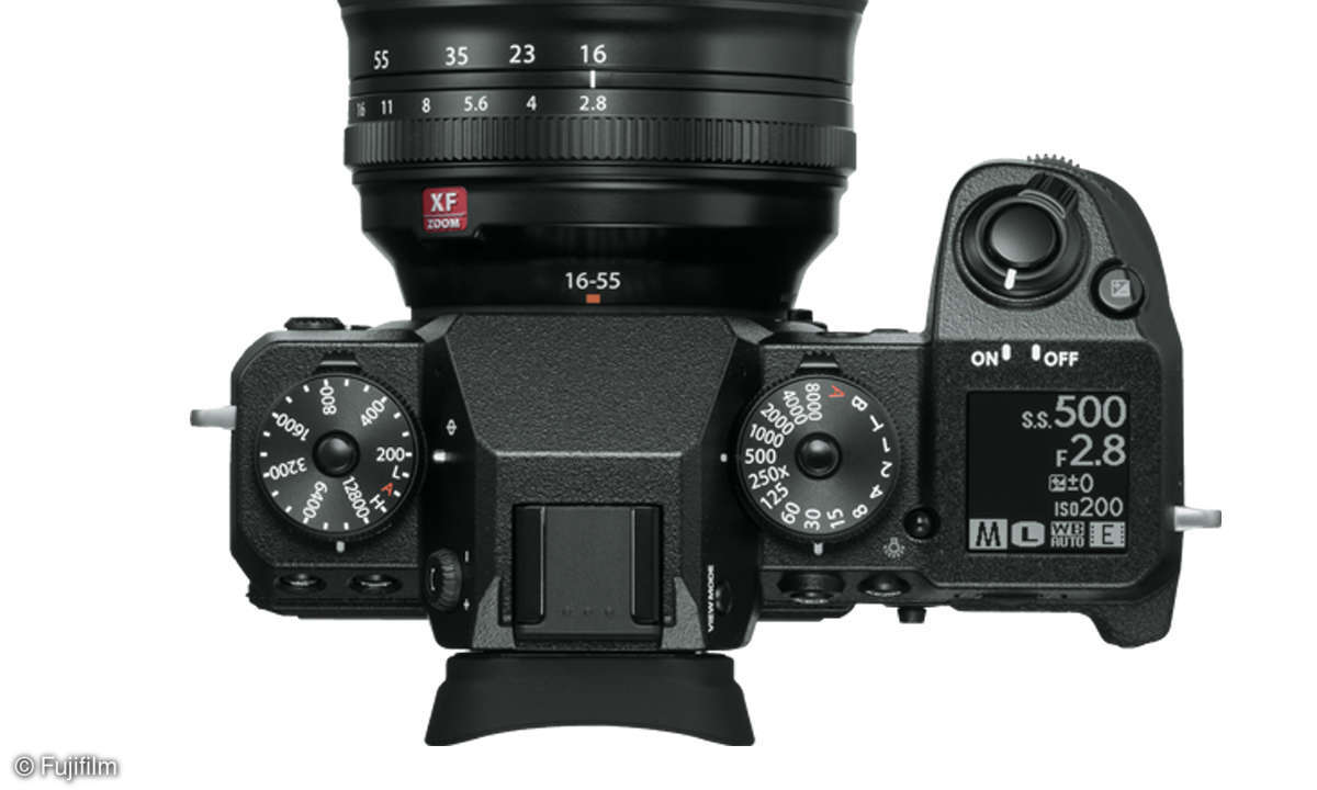 Fujifilm X-H1 - oben