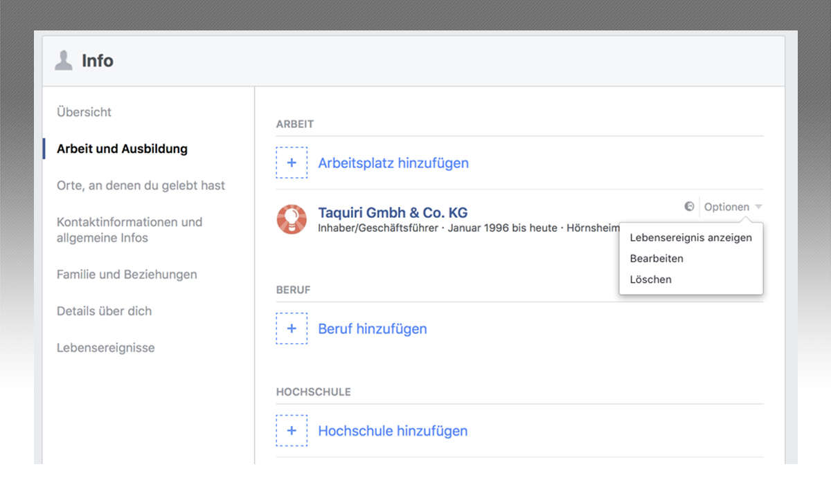 Facebook (fast) anonym nutzen 11