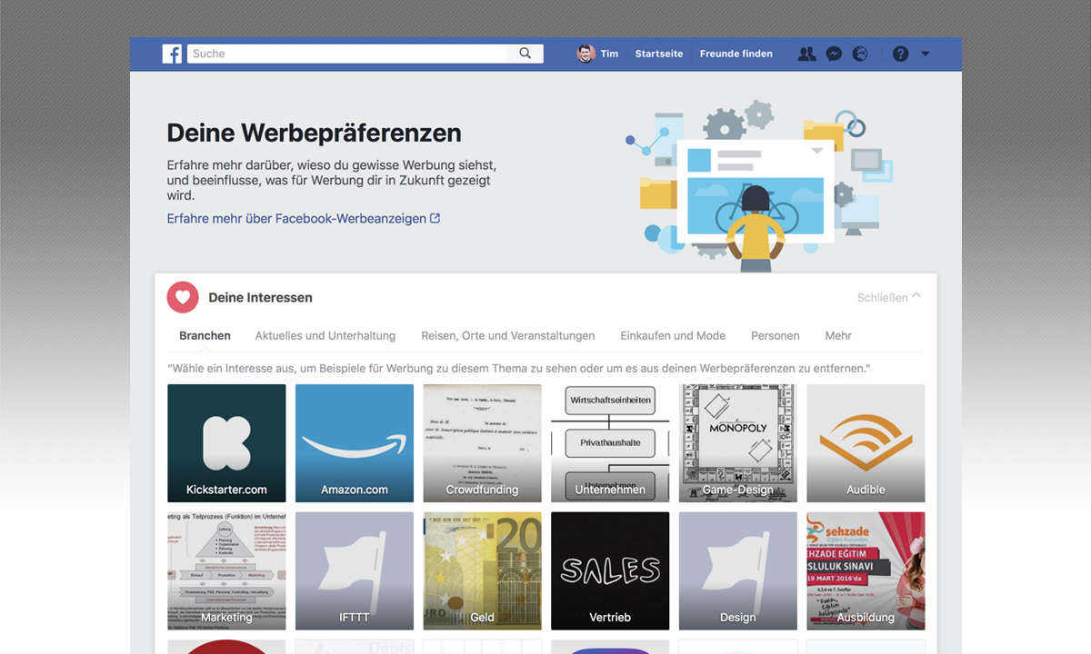 Facebook (fast) anonym nutzen 12