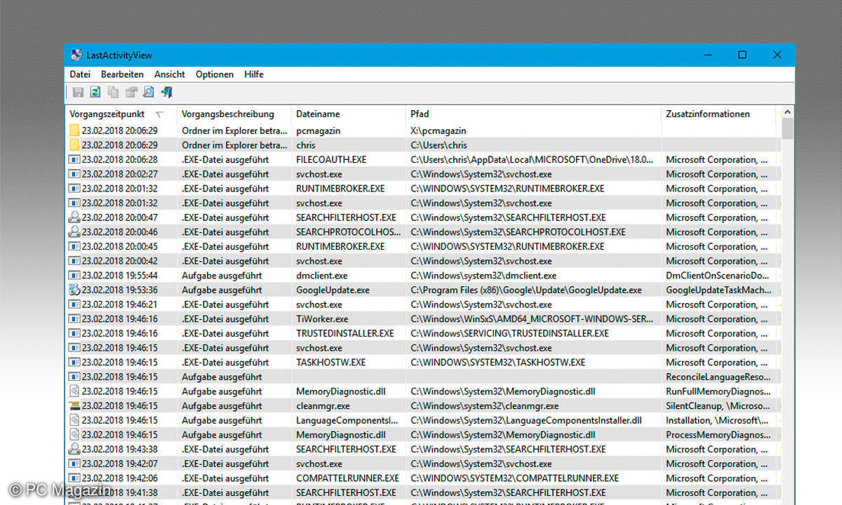 Windows-Logging